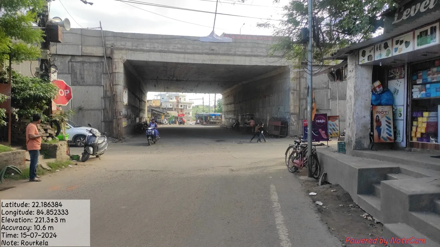 6-Lane VUP and Foot Over Bridge on NH-23 (New NH-143)
