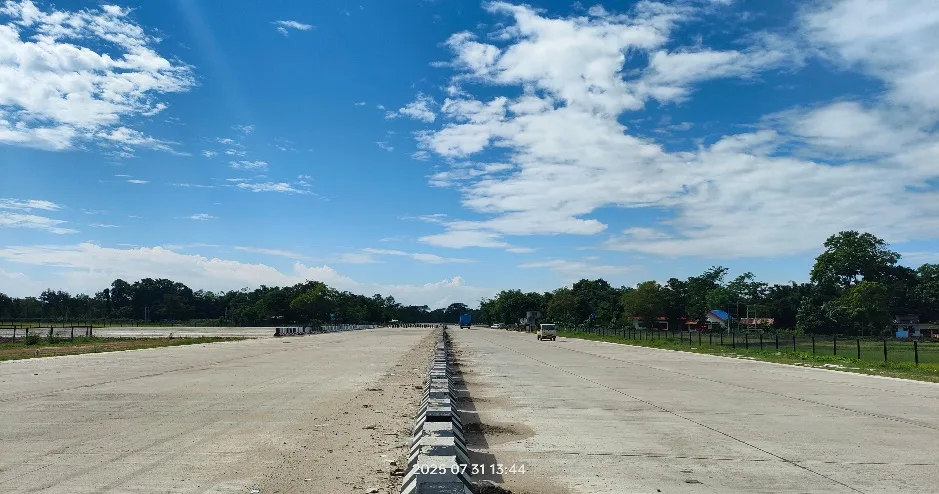 4-Laning of NH-37, Demow to Moran Bypass, with Emergency Landing Facility — image 1