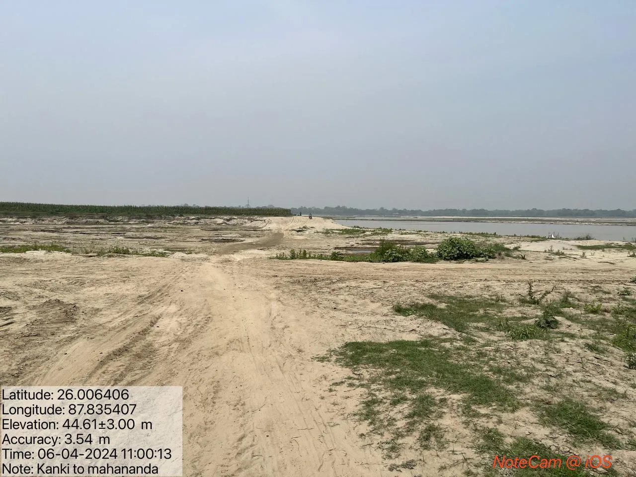 High Level RCC Bridge over Mahananda River, Abhaipur Ghat