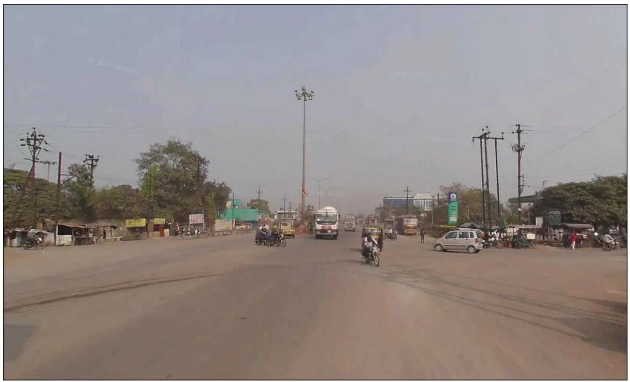 Overpass at Sarora Chowk, Ring Road No. 2, Raipur — image 2
